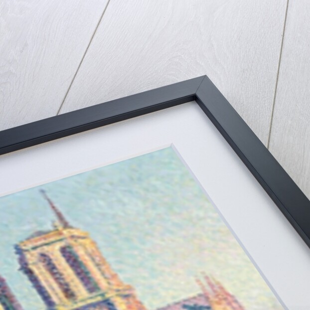 Le Quai St. Michel and Notre Dame, 1901 by Maximilien Luce