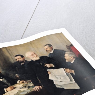 The Board of Directors of 'La Republique Francaise', 1890 by Henri Gervex