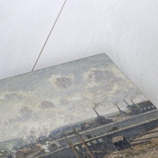 Low Tide at Duquesne Docks, Dieppe, 1902 by Camille Pissarro