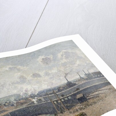 Low Tide at Duquesne Docks, Dieppe, 1902 by Camille Pissarro