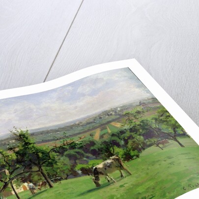 Hillside of Vesinet, Yvelines, 1871 by Camille Pissarro