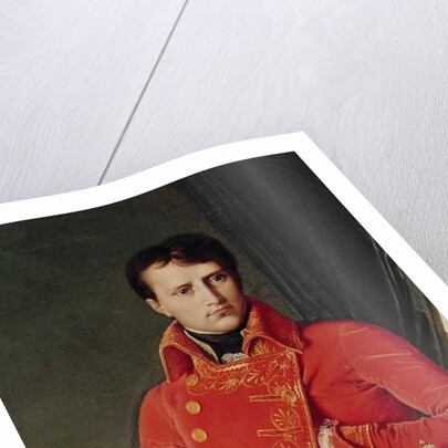 Bonaparte as First Consul, 1804 by Jean Auguste Dominique Ingres