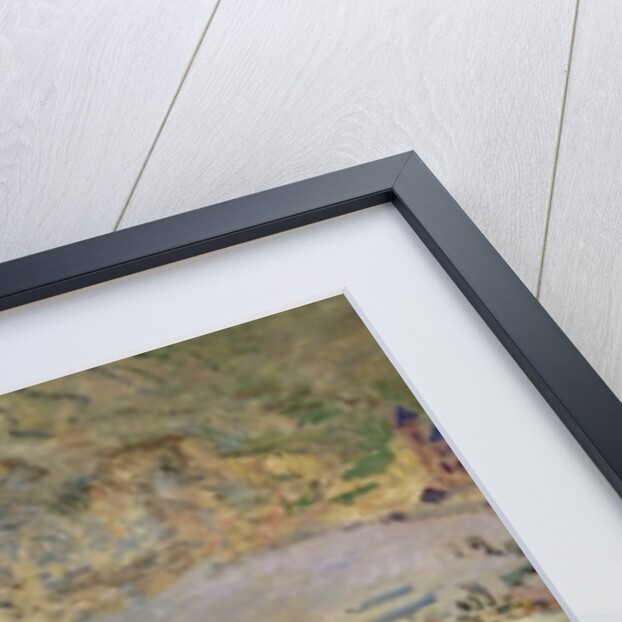 Etretat, the beach and the Porte d'Amont, 1883 by Claude Monet