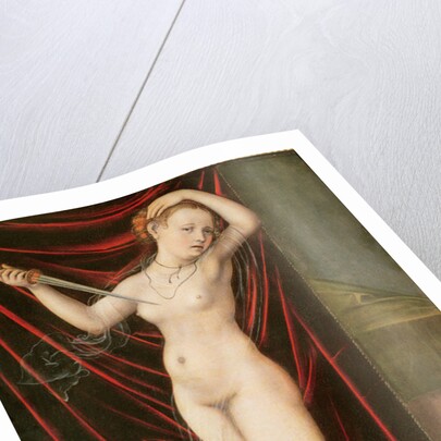 The Death of Lucretia, c.1524 by Lucas the Elder Cranach