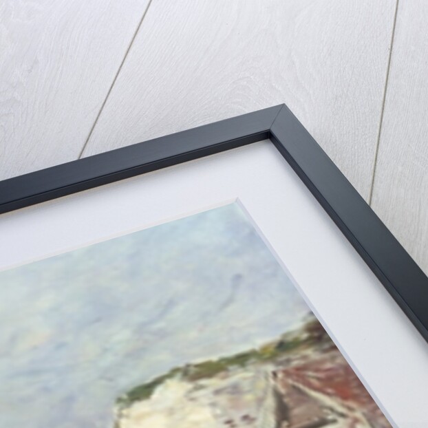 The Cliffs at Dieppe and the 'Petit Paris' by Eugene Louis Boudin