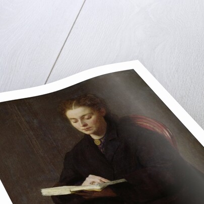 Reading, 1863 by Ignace Henri Jean Fantin-Latour