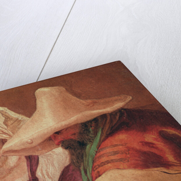 Detail of the shepherds from Angelica and Medoro with the Shepherds, 1757 by Giovanni Battista (1696-1770) Tiepolo