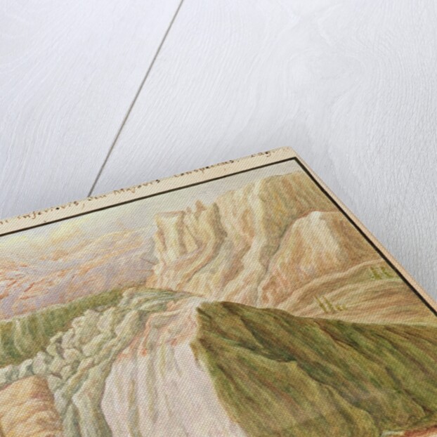 Ms 1798 fol.115 Grindelwald Glacier in the Alps, 1709 by Johann Jakob Scheuchzer