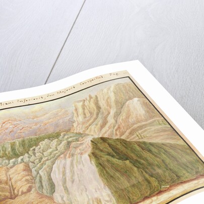 Ms 1798 fol.115 Grindelwald Glacier in the Alps, 1709 by Johann Jakob Scheuchzer