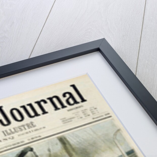 Front page of the illustrated supplement of 'Le Petit Journal', 29th Ocotober 1894 by Fortune Louis Meaulle