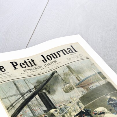 Front page of the illustrated supplement of 'Le Petit Journal', 29th Ocotober 1894 by Fortune Louis Meaulle