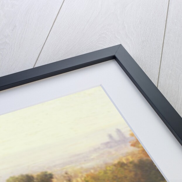 Paris seen from the Heights of Belleville, c.1830 by Pierre Etienne Theodore Rousseau