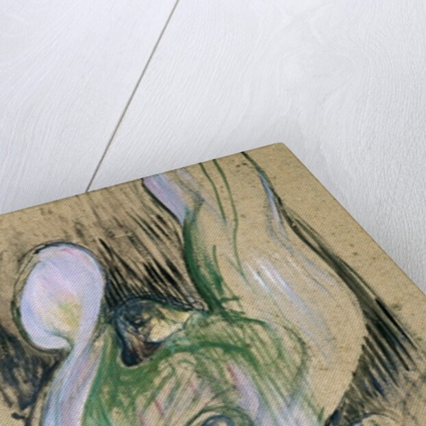 Study for Loie Fuller at the Folies-Bergere, 1893 by Henri de Toulouse-Lautrec