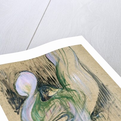 Study for Loie Fuller at the Folies-Bergere, 1893 by Henri de Toulouse-Lautrec