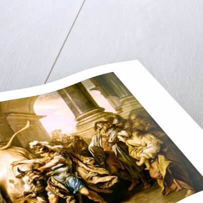 Theseus conquering the bull at Marathon, 1732-34 by Carle van Loo