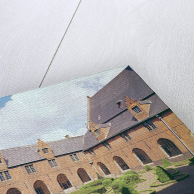 View of the Cloisters and Courtyard by Anonymous