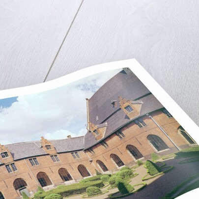 View of the Cloisters and Courtyard by Anonymous