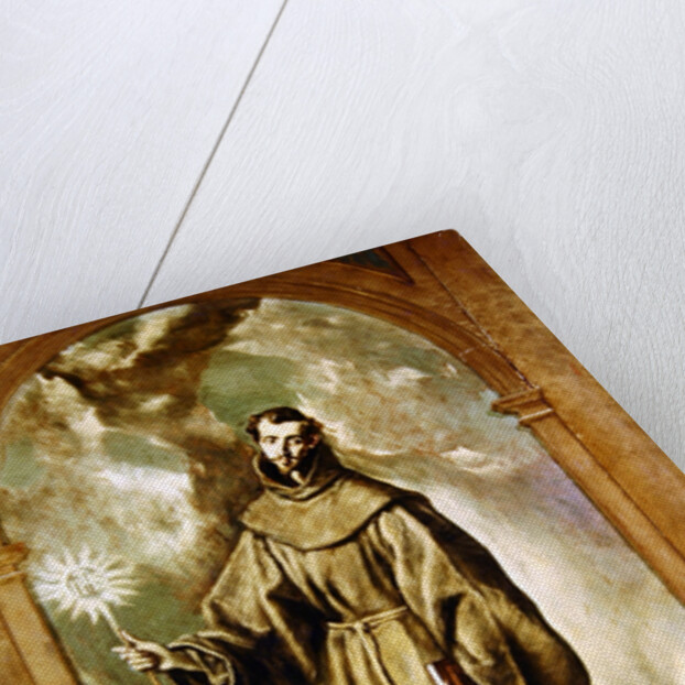 Saint Bernard of Clairvaux, 1603 by El Greco