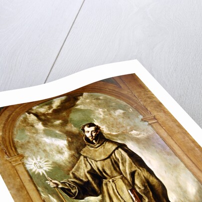 Saint Bernard of Clairvaux, 1603 by El Greco