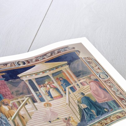 The Presentation of the Blessed Virgin Mary in the Temple, 1433-34 by Paolo Uccello