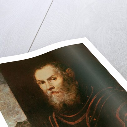 Portrait of an Admiral by Domenico Robusti Tintoretto