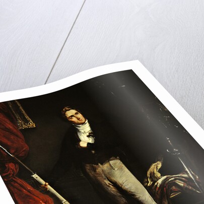 Portrait of a young revolutionary during the French Revolution of 1830 by Alexandre Marie Colin