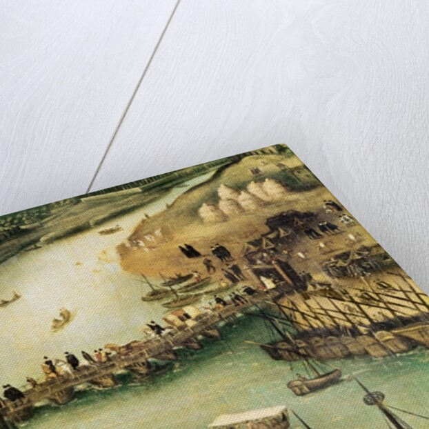 The Port of Seville, c.1590 by Alonso