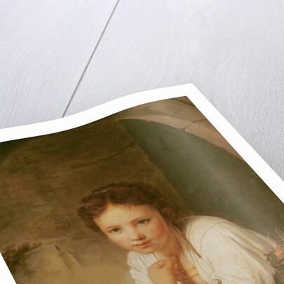 The Little Gardener by Jean Baptiste Santerre