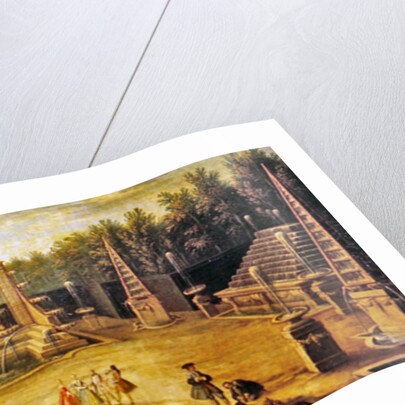 The Arc de Triomphe at Versailles by French School