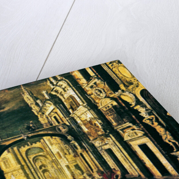 Architectural perspective by Francois de Nome