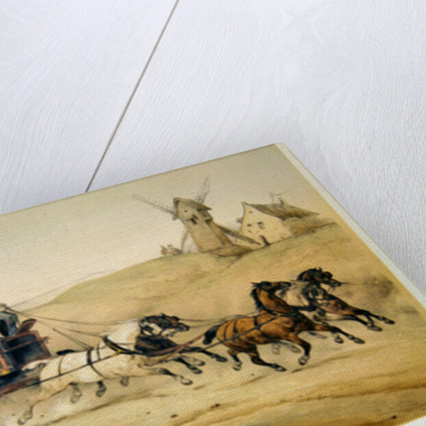 The Mail Coach by Victor Adam