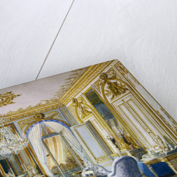 Dressing Room of the Empress Eugenie at Saint-Cloud, 1860 by Fortune de Fournier