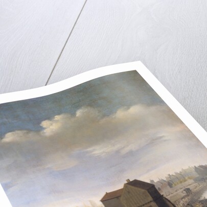 View of the Bridge and Quai de la Tournelle, c.1645 by Theodor