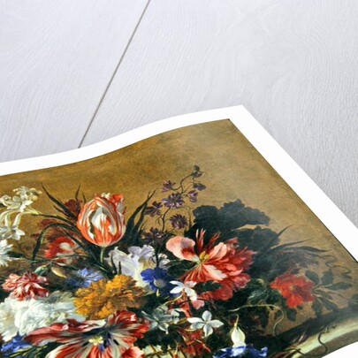 Basket of flowers by Jean-Baptiste Monnoyer