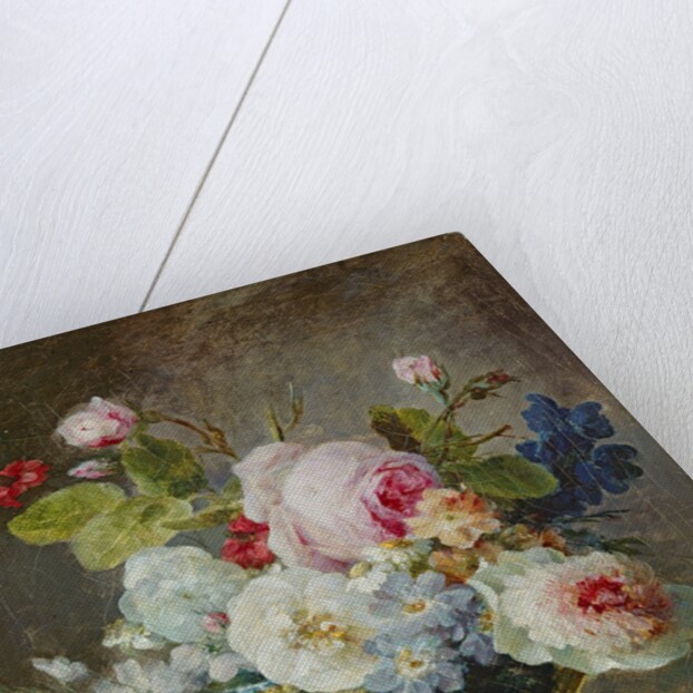 Flowers in a blue vase, 1782 by Anne Vallayer-Coster