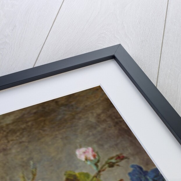 Flowers in a blue vase, 1782 by Anne Vallayer-Coster