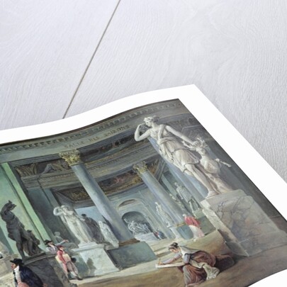 The Salle des Saisons at the Louvre, c.1802 by Hubert Robert