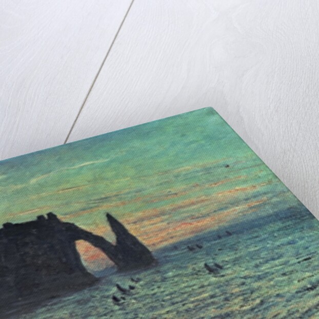 The Hollow Needle at Etretat, 1883 by Claude Monet