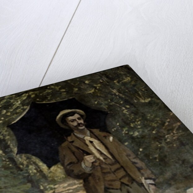 Man with an Umbrella, c.1868-69 by Claude Monet