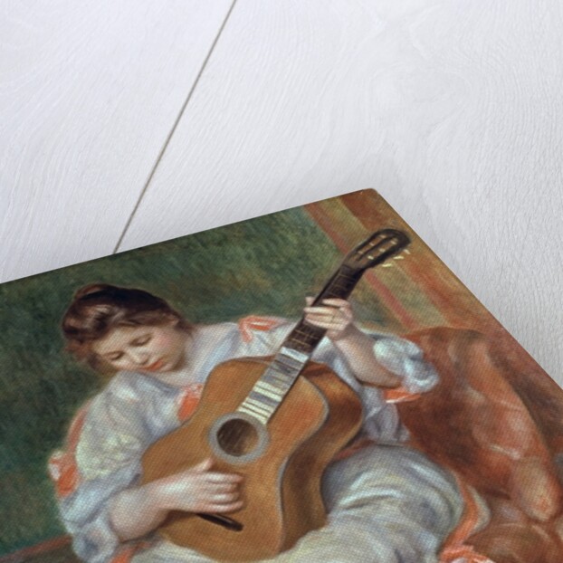 The Guitar Player, 1897 by Pierre Auguste Renoir