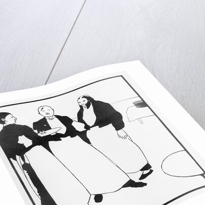 Garcons de Cafe by Aubrey Beardsley