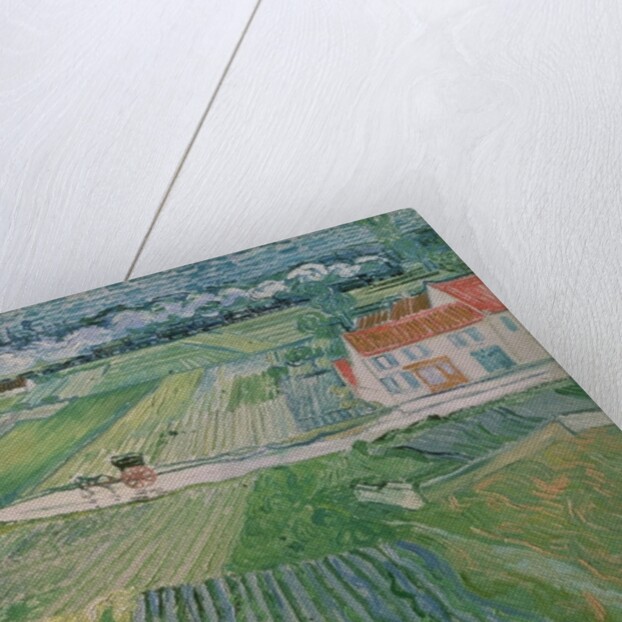 Landscape with a Carriage and a Train, 1890 by Vincent van Gogh