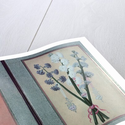 T.K.Hazine 413 Two Hyacinths, 1736 by Turkish School