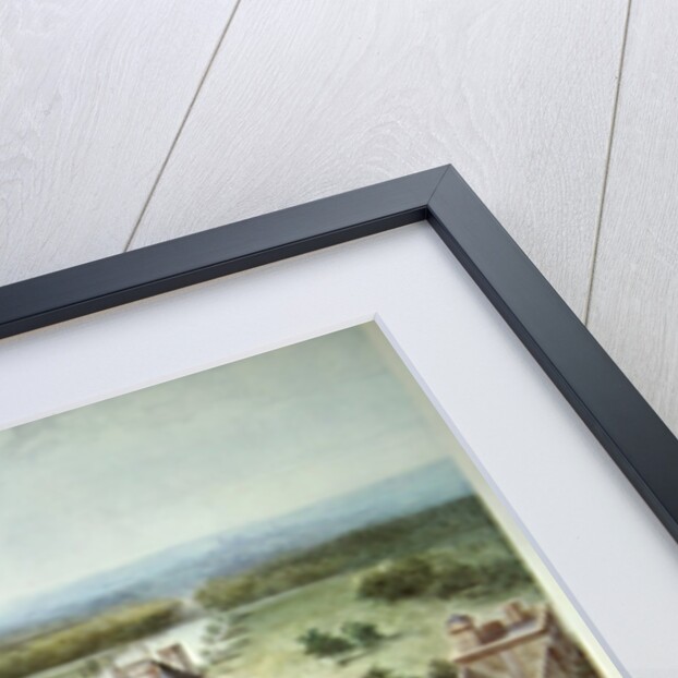 View of the Chateau of Ecouen by Alphonse Lejeune