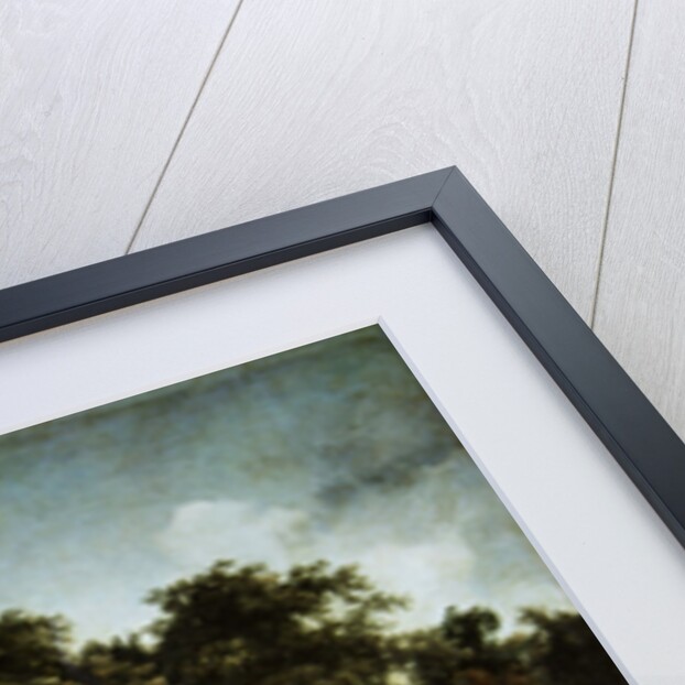 The water mills by Meindert Hobbema