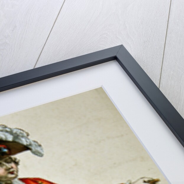 Monsieur des Trois Etats, caricature on the Three Estates of France before the Revolution by French School