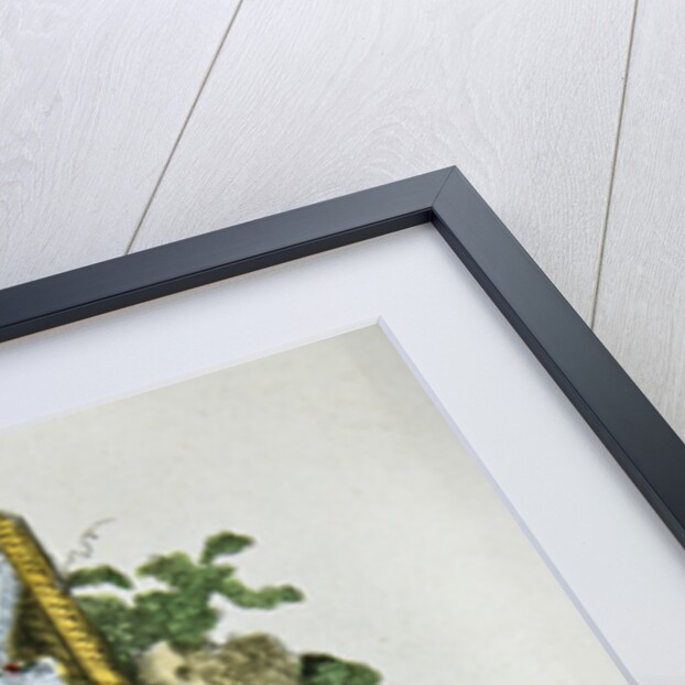 Madame des Trois Etats, caricature on the Three Estates of France before the Revolution by French School