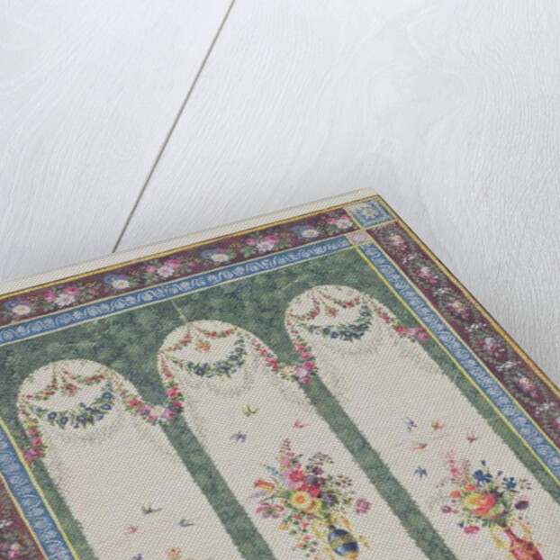 Decorative design for a garden arbour or loggia by French School