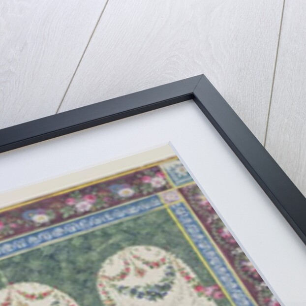 Decorative design for a garden arbour or loggia by French School