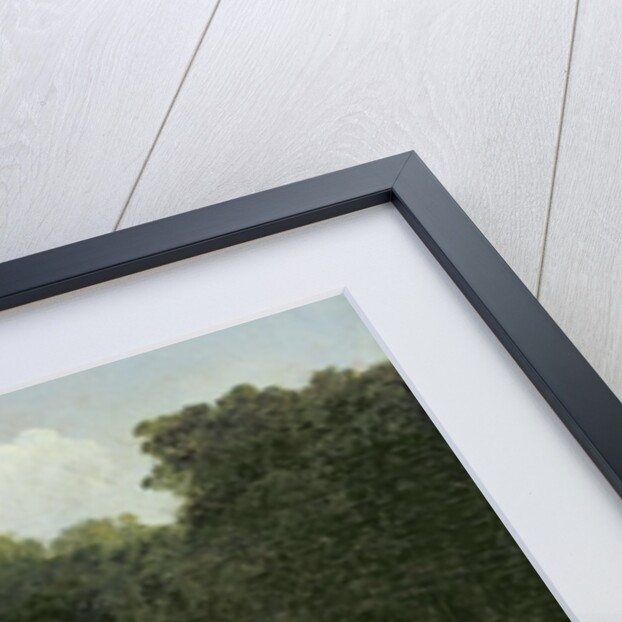 The Louvre and the gardens of the Infanta, 1798 by Hubert Robert